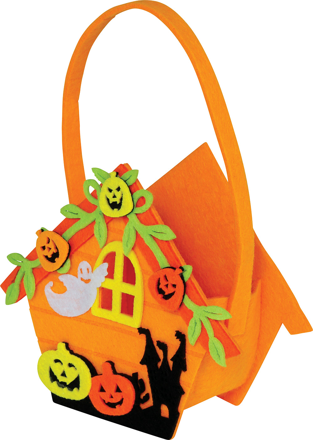 GP29332 – Halloween Spukhaus Tasche Kürbis Geist – Farbe: Orange