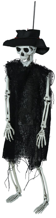 Skelett Dekoration Halloween Hut Grusel, Bild 4