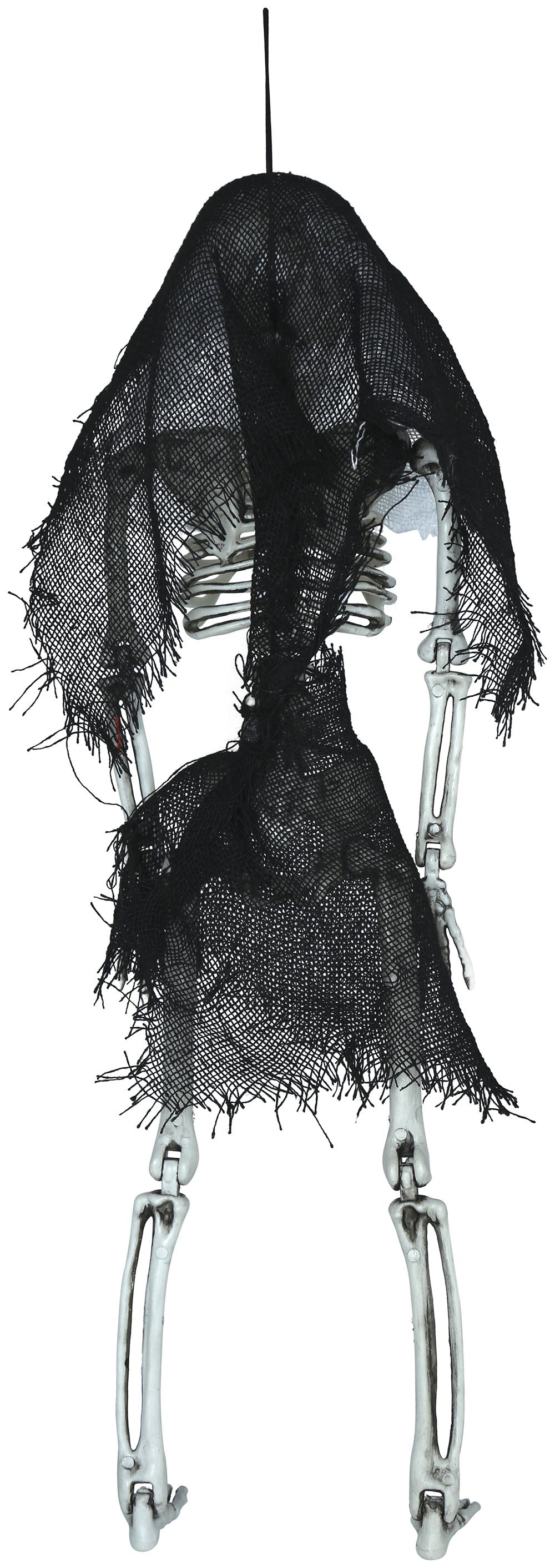 GP29335 – Skelett Halloween Dekoration Hängend Gruselig – Farbe: Schwarz / Beige