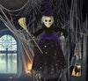 GP29337 – Hexe Halloween Dekoration Gruselig – Farbe: Schwarz