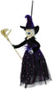 GP29337 – Hexe Halloween Dekoration Gruselig – Farbe: Schwarz