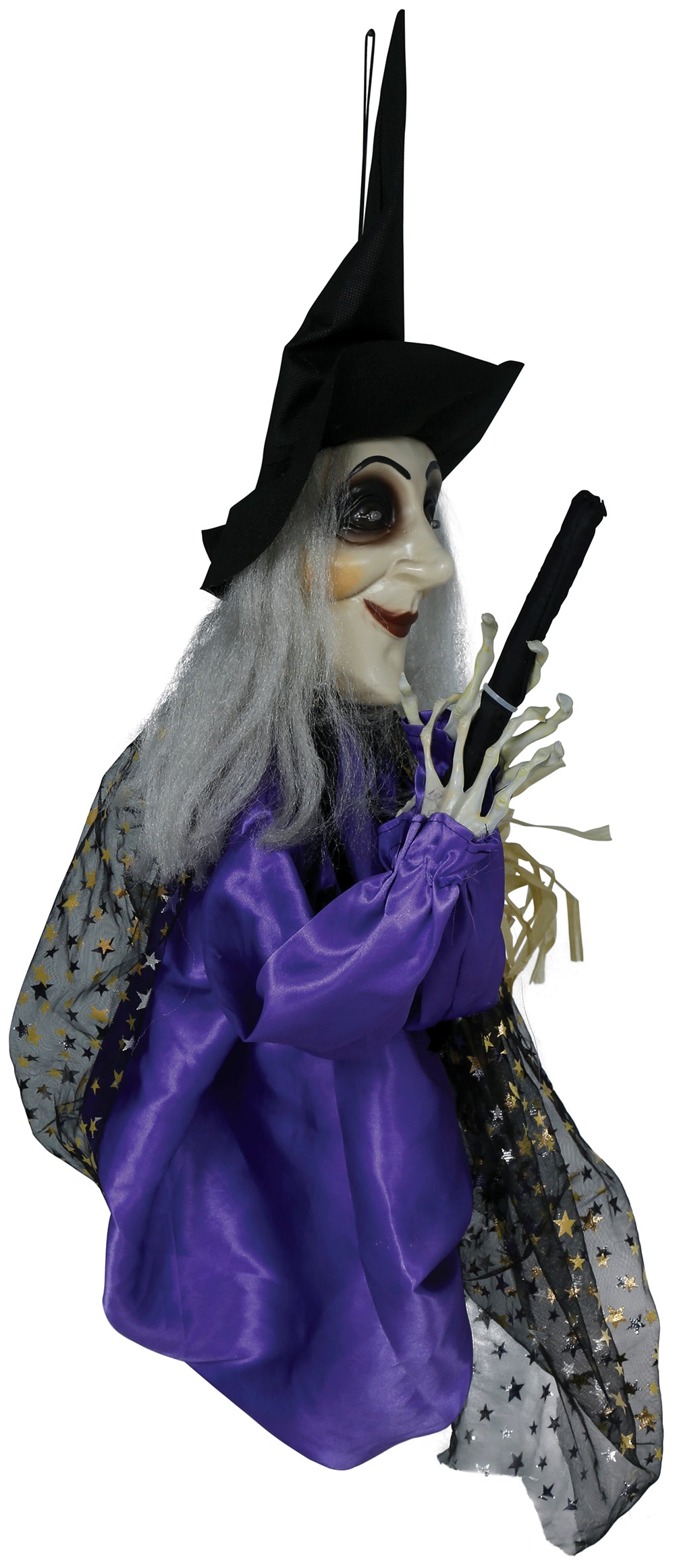 GP29338 – Hexe Hängedekoration Halloween Deko – Farbe: Schwarz