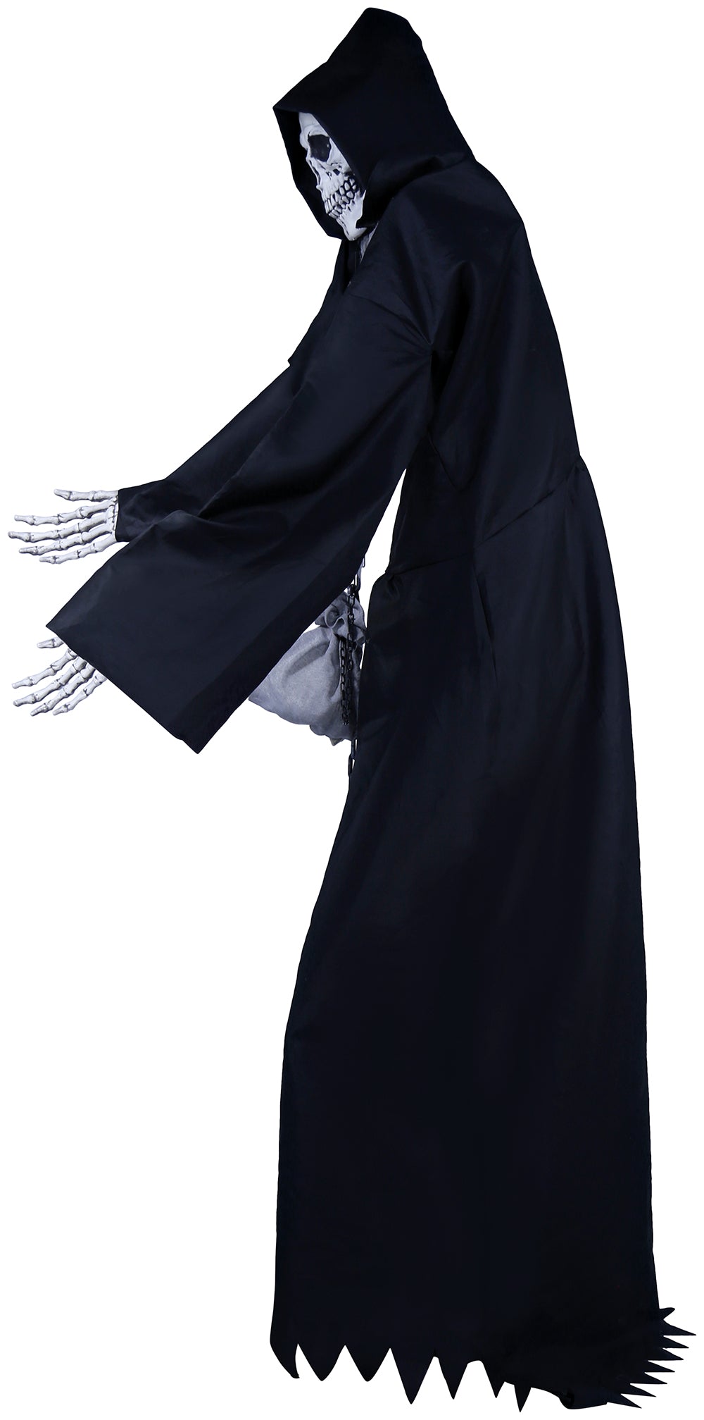 GP29345 – Skelett Halloween Dekofigur 250 cm – Farbe: Schwarz