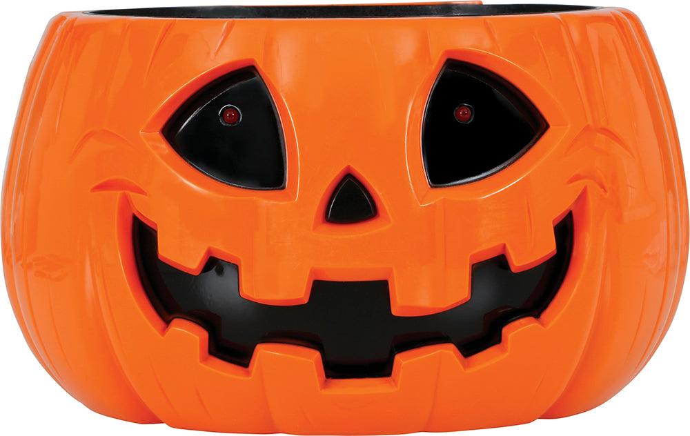 GP29347 – Halloween Kürbisschale Skelettdekoration – Farbe: Orange / Schwarz
