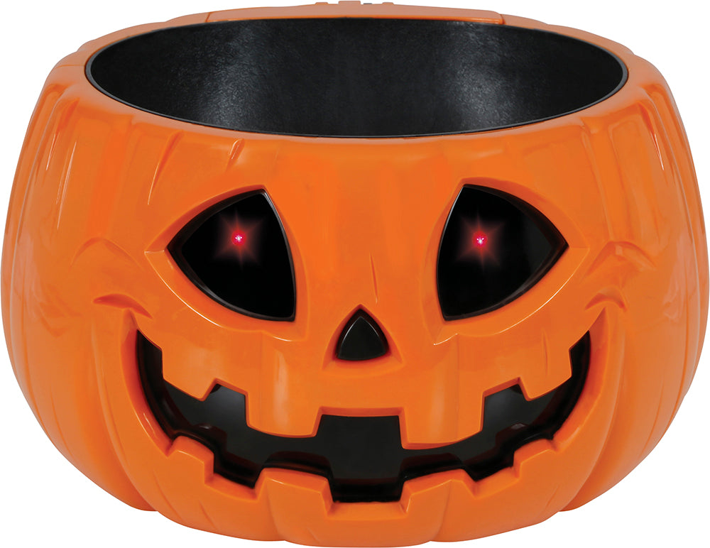 GP29347 – Halloween Kürbisschale Skelettdekoration – Farbe: Orange / Schwarz