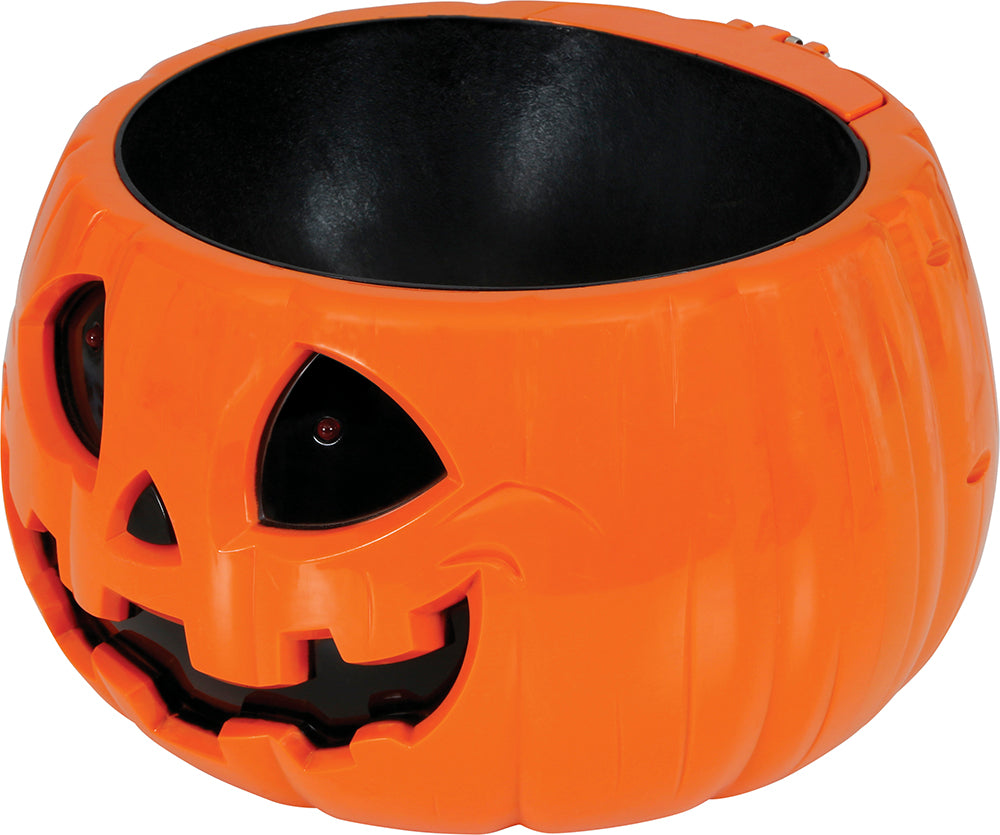 GP29347 – Halloween Kürbisschale Skelettdekoration – Farbe: Orange / Schwarz