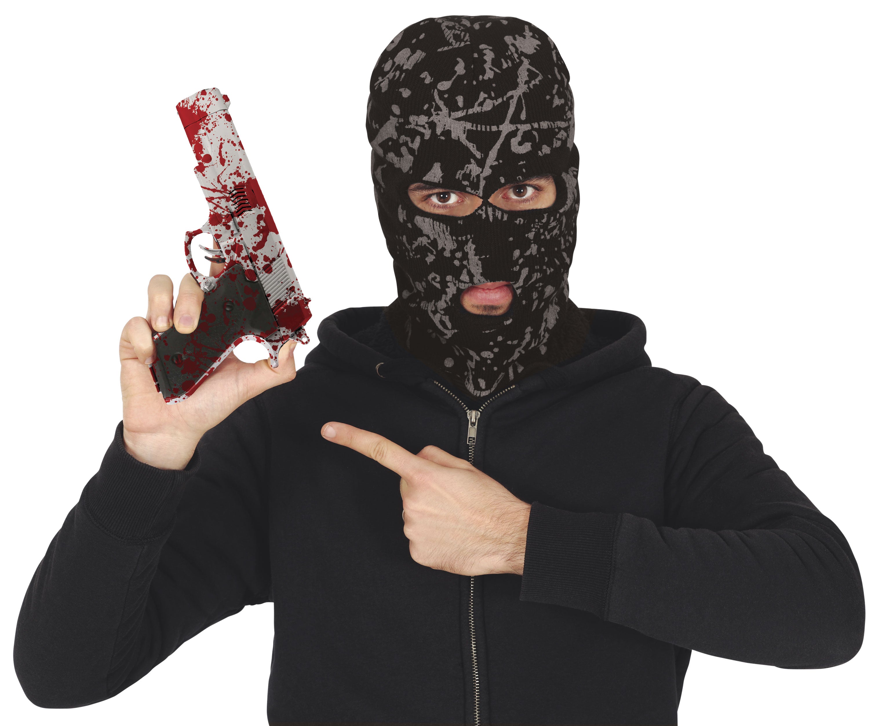 GP29354 – Polizei Diebe Halloween Requisite – Farbe: Mehrfarbig