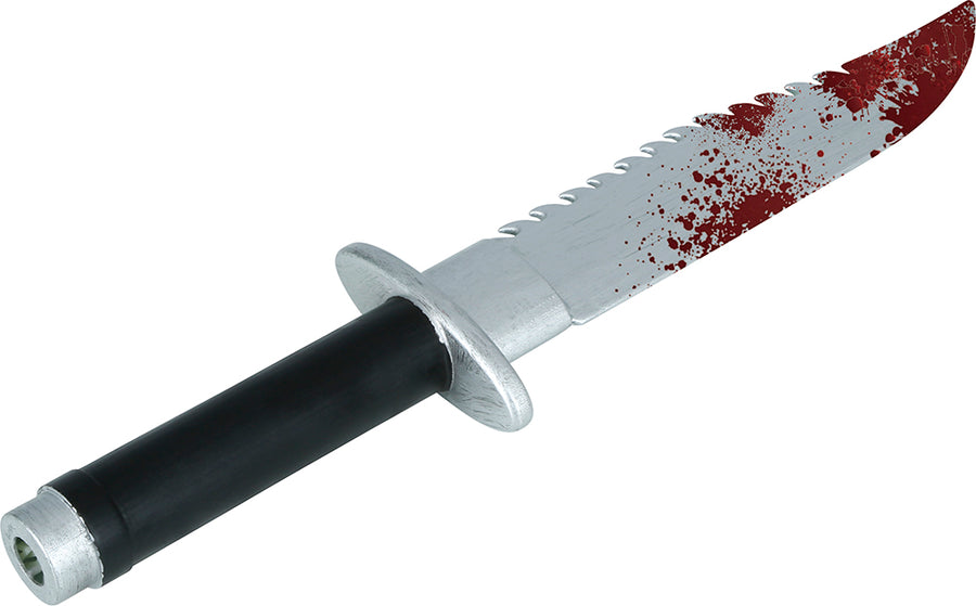 Halloween Dieb Machete Blutspritzer