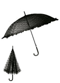 Viktorianischer Regenschirm Schwarz