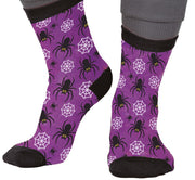 Halloween Spinnen Socken Grusel Nacht, Bild 1