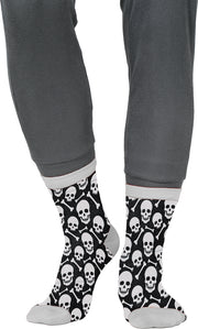 Totenkopf Socken für Kinder mit Knochen, Bild 2