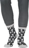 GP29375 – Skelett Piraten Socken Totenkopf – Größe: 22 - 28, 28- 35 – Farbe: Mehrfarbig