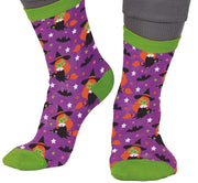 Hexe Halloween Socken Magische Fußbekleidung, Bild 1