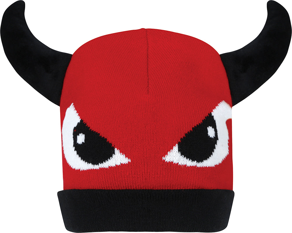 GP29398 – Dämonische Halloween Mütze Rote – Farbe: Mehrfarbig