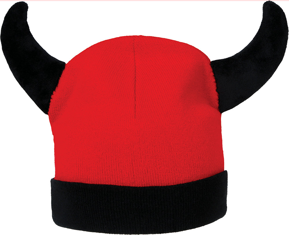 GP29398 – Dämonische Halloween Mütze Rote – Farbe: Mehrfarbig