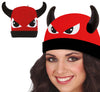 GP29398 – Dämonische Halloween Mütze Rote – Farbe: Mehrfarbig