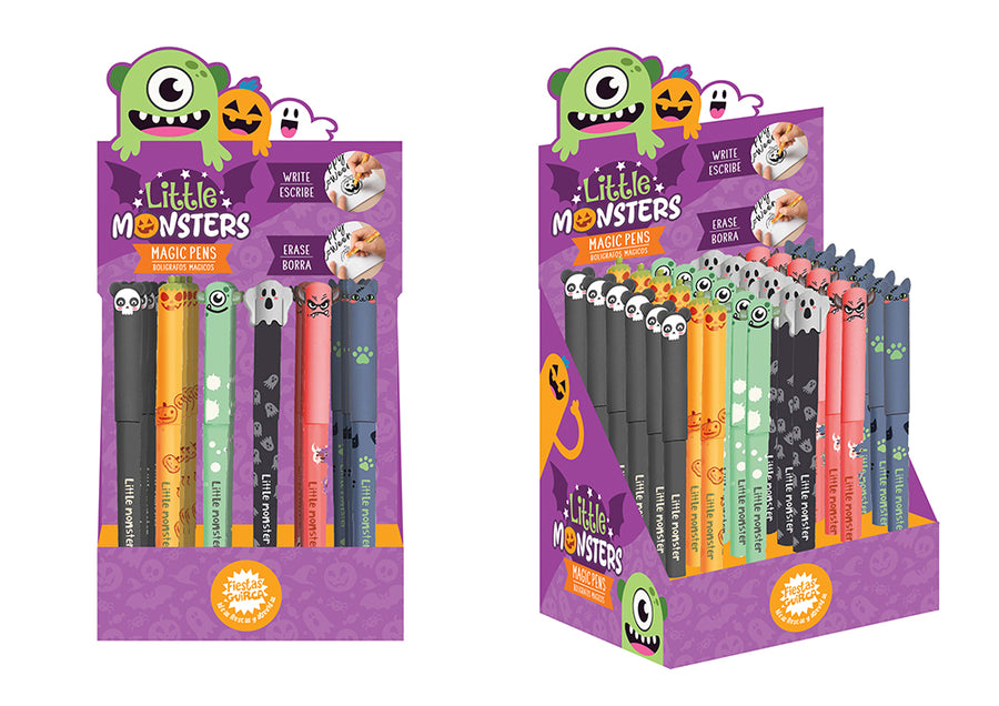 Halloween Monster Kugelschreiber Set