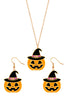 GP29421 – Halloween Kürbisschmuck Set Ohrringe – Farbe: Mehrfarbig