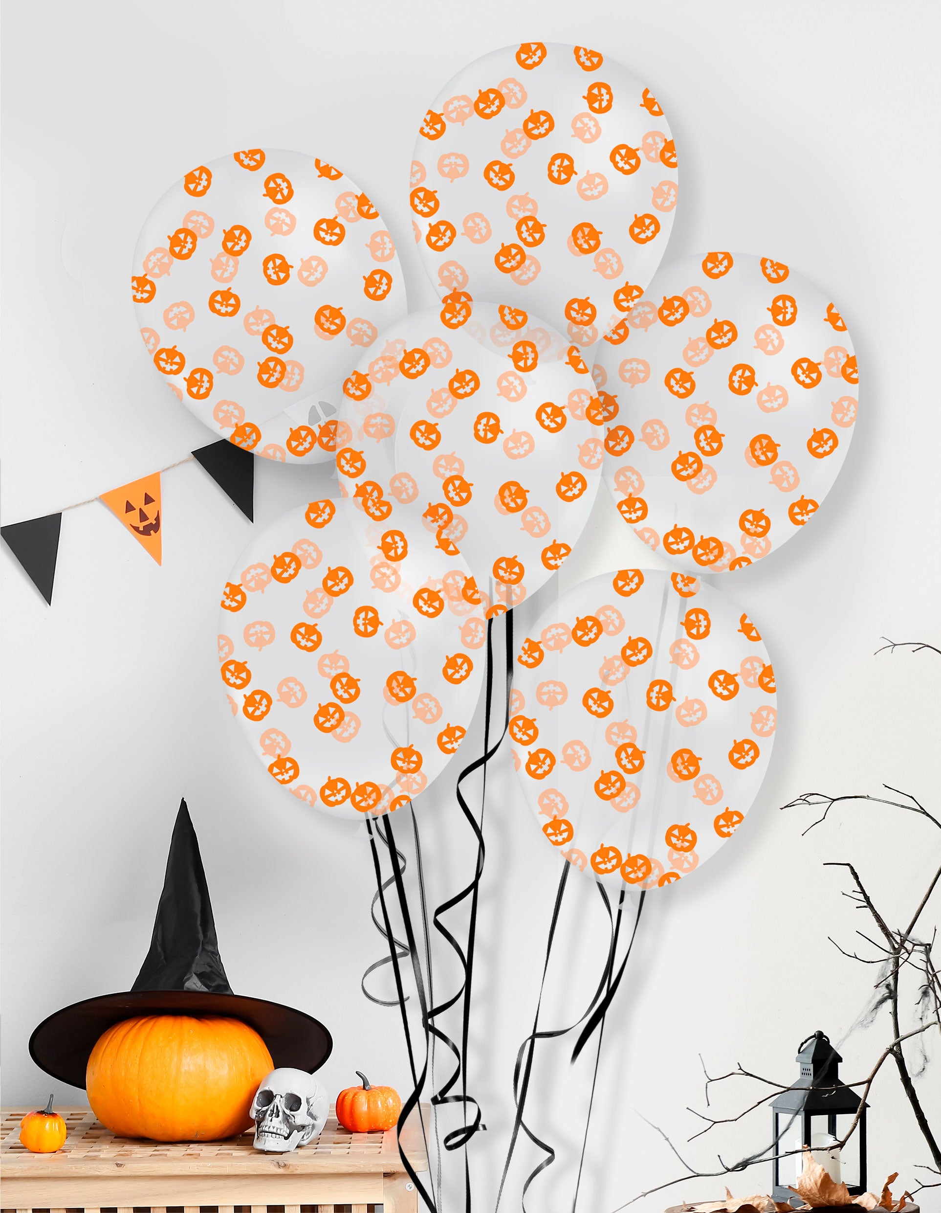 GP29431 – Halloween Kürbis Luftballons Party – Farbe: Orange