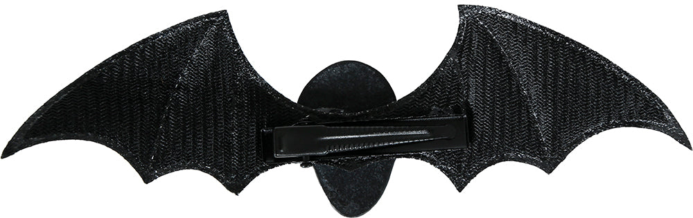 GP29434 – Fledermaus Totenkopf Haarklammer – Farbe: Schwarz