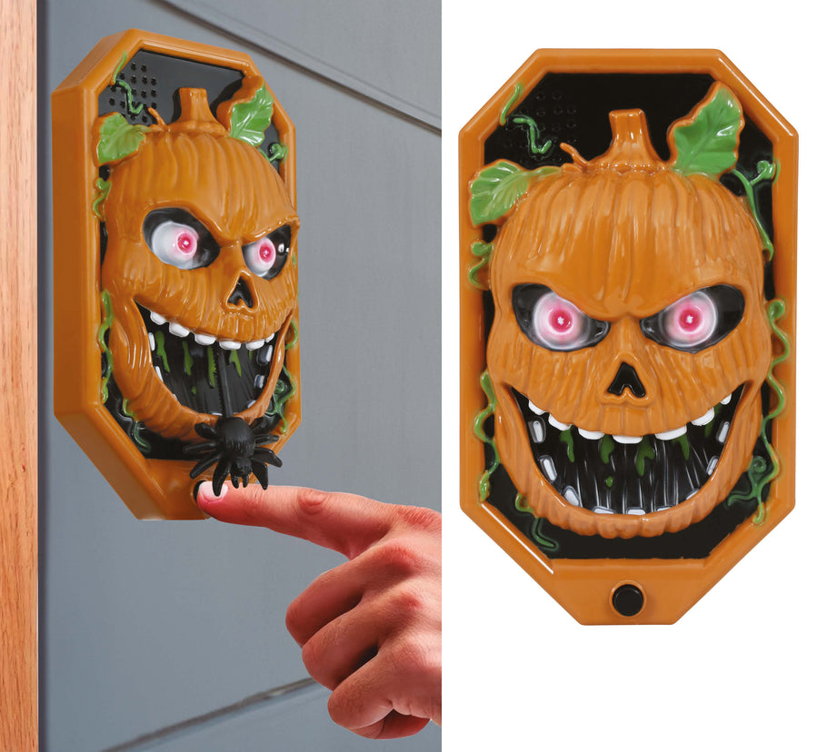 GP29453 – Halloween Kürbis Türdekoration Sound – Farbe: Orange, Ansicht 2