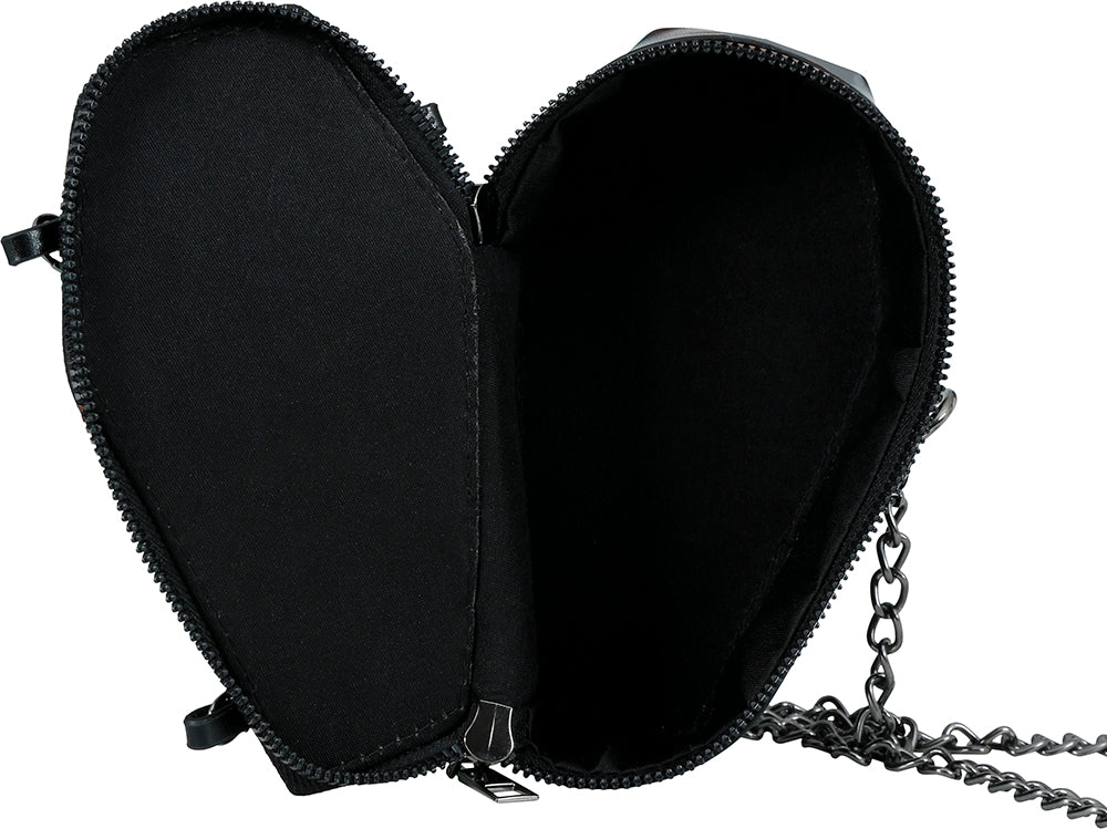 GP29459 – Halloween Sarg Tasche Gothic Totenkult – Farbe: Schwarz