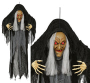 Hexe Halloween Hängedeko Beweglich, Bild 2