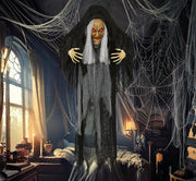 Hexe Halloween Hängedeko Beweglich, Bild 3