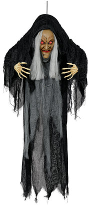 Hexe Halloween Hängedeko Beweglich, Bild 1
