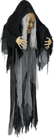 Hexe Halloween Hängedeko Beweglich, Bild 4