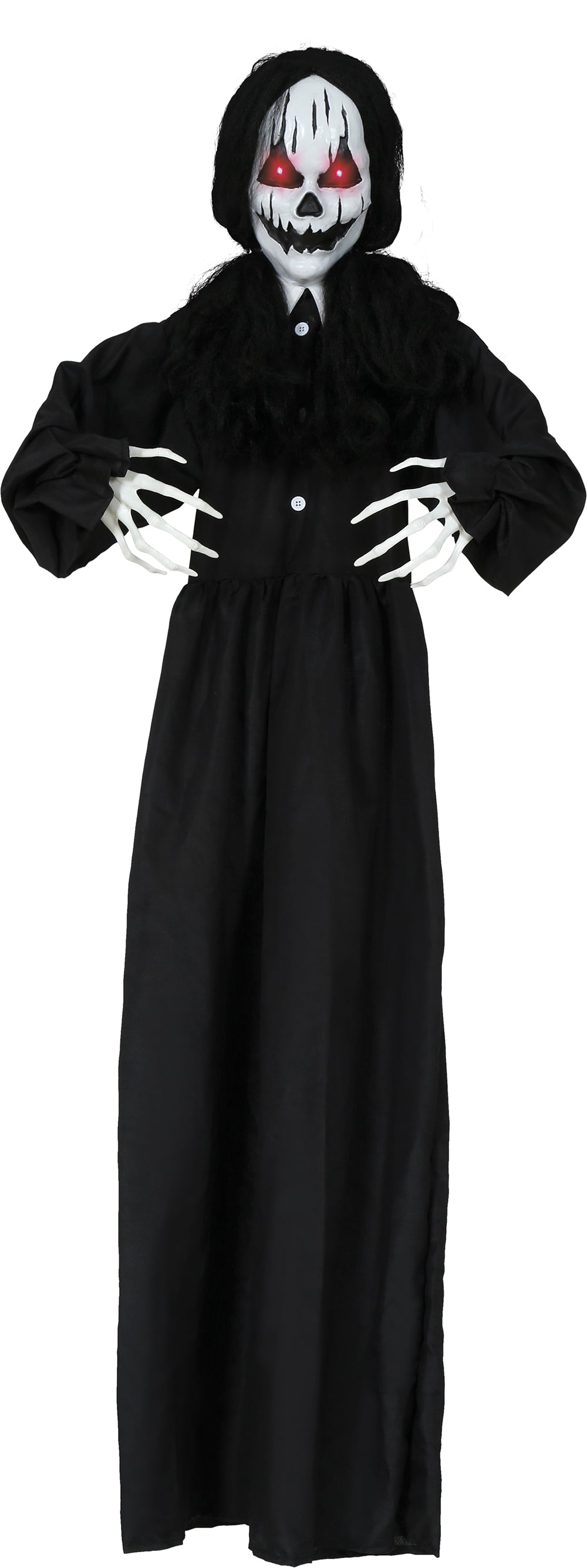 GP29464 – Halloween Horrorpuppe Hängedekoration – Farbe: Schwarz