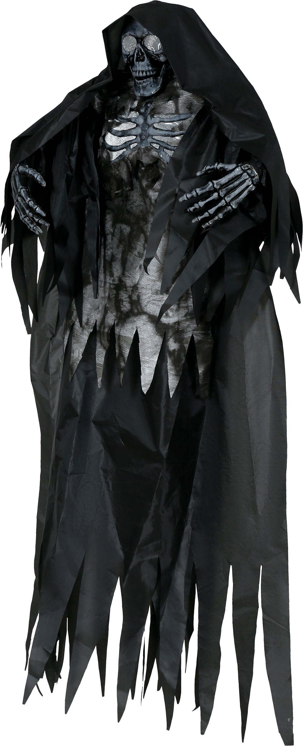 GP29465 – Skelett Halloween Dekoration Schauriger Auftritt – Farbe: Schwarz / Grau