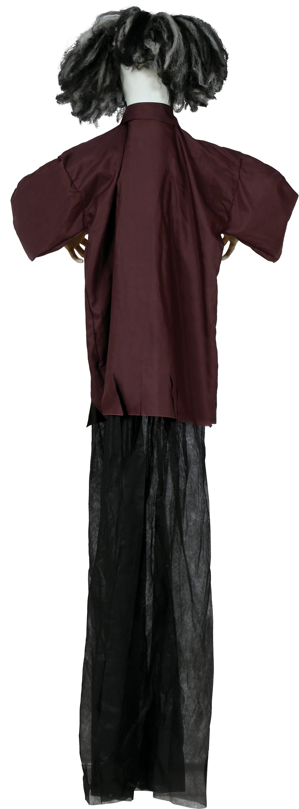 GP29466 – Skelett Zombie Halloween Dekoration – Farbe: Schwarz / Grau