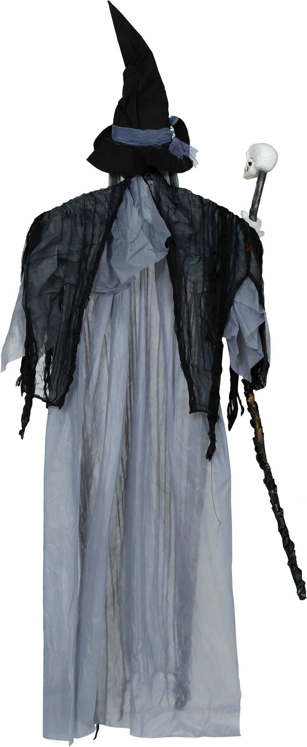 GP29467 – Hexe Halloween Dekoration Gruselig – Farbe: Schwarz / Grau