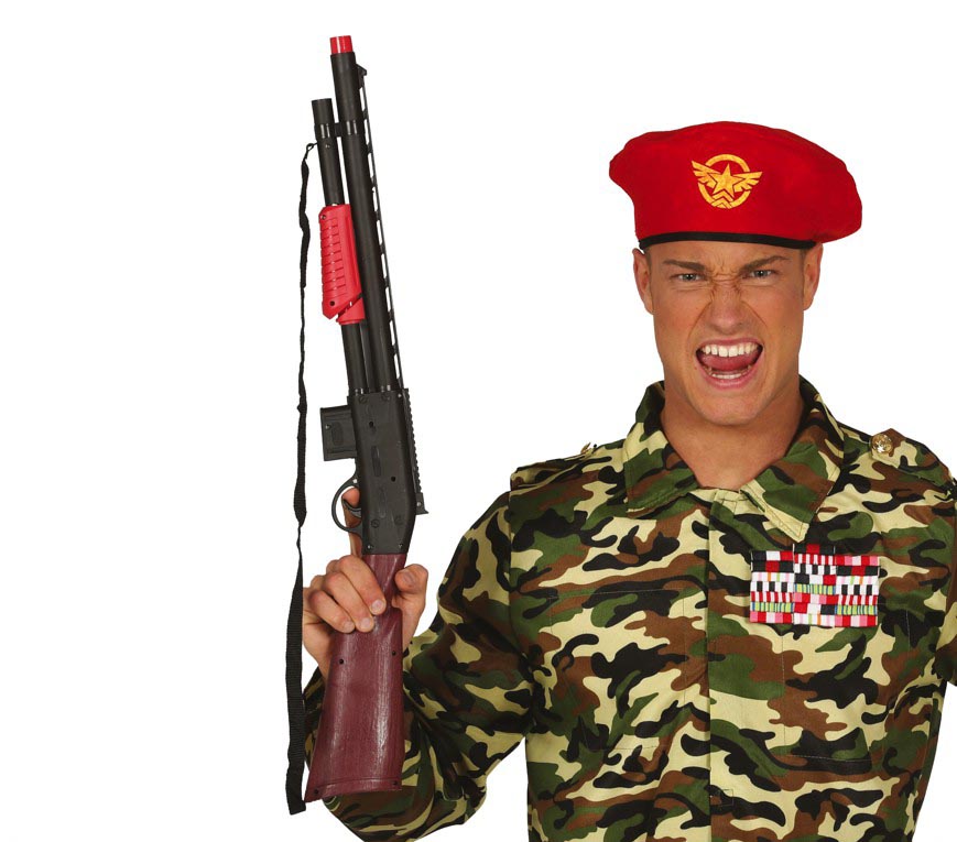GP17287 – Repetiergewehr für Erwachsene 68 cm Attrappe – Farbe: Schwarz, Ansicht 2