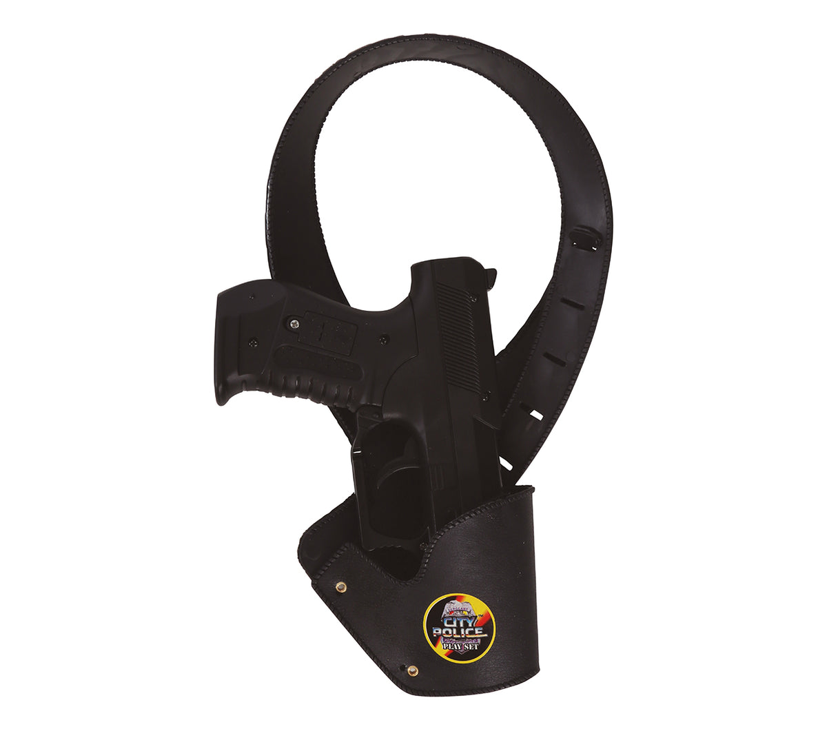 GP17607 – Schulterholster für Jungen mit Pistole – Farbe: Schwarz