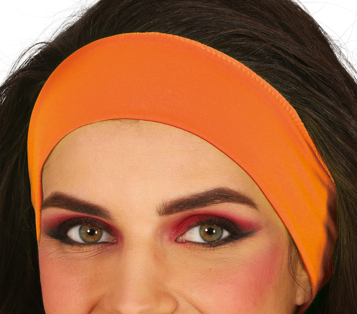 GP13735 – Neon Stirnband für Erwachsene 80er Jahre – Farbe: Orange