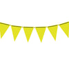 GP31041 – Party Neon Wimpel Girlande 300 cm – Farbe: Gelb