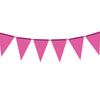 GP31041 – Party Neon Wimpel Girlande 300 cm – Farbe: Pink