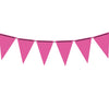 GP31041 – Party Neon Wimpel Girlande 300 cm – Farbe: Pink