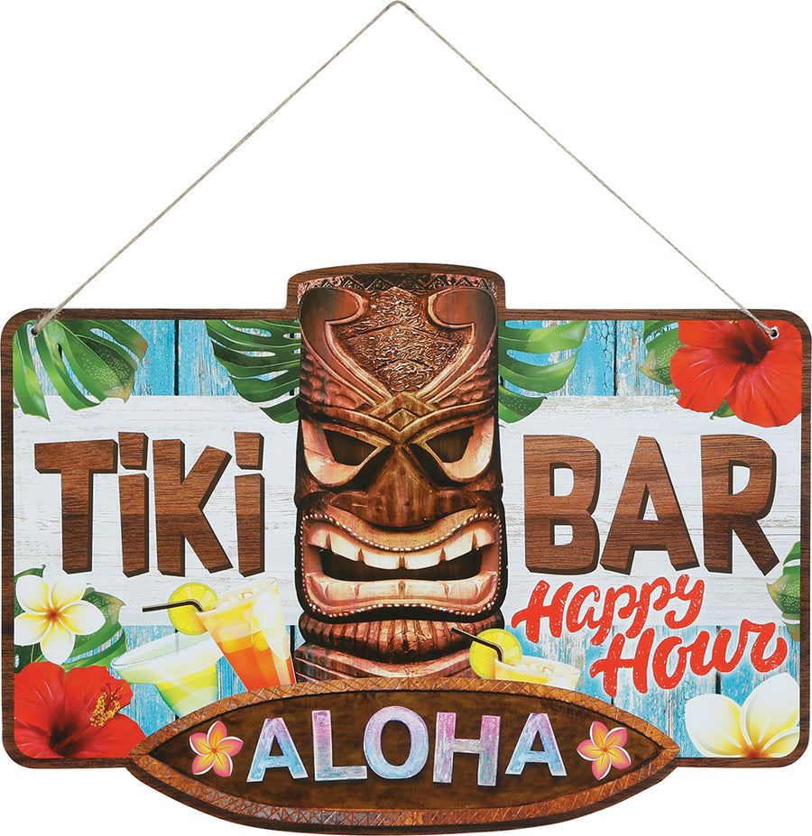 Tiki Bar Schild 25 x 35 cm Hawaii