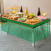 GP31164 – Hawai Party Tischrock Dekoration Sommer – Farbe: Grün