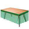 GP31164 – Hawai Party Tischrock Dekoration Sommer – Farbe: Grün