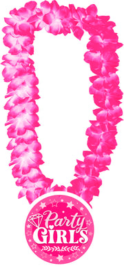Party Girls Blumenkette für Damen pink, Bild 3