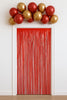 GP31207 – Halloween Vorhang Rot Gruselig – Farbe: Rot