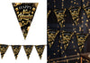 GP31209 – Silvester Feier Dekoration Wimpel – Farbe: Schwarz
