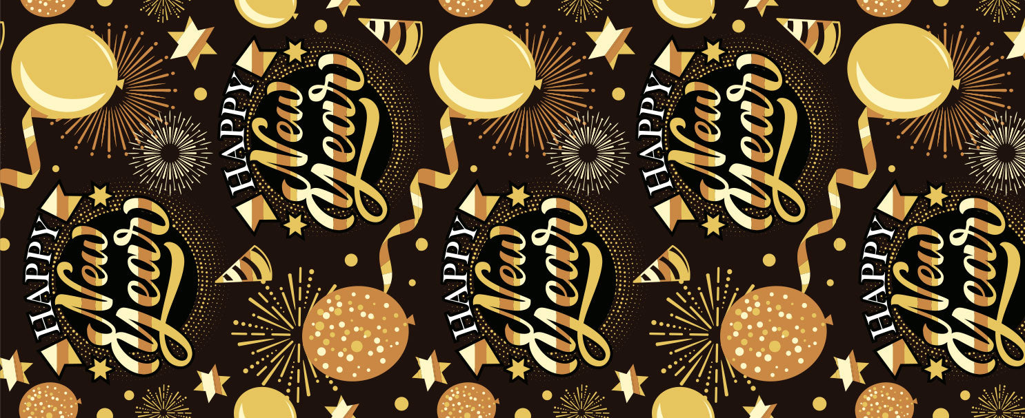 GP31212 – Silvester Feier Tischdekoration Glamour – Farbe: Schwarz