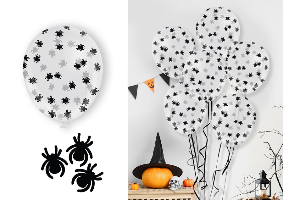 GP31508 – Tiere Halloween Spinnen Konfetti – Farbe: Schwarz, Ansicht 2