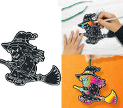 Hexen Gespenster Halloween Silhouetten, Bild 1