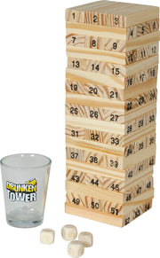 Balance Turm Trinkspiel mit 4 Pinnchen, Bild 2